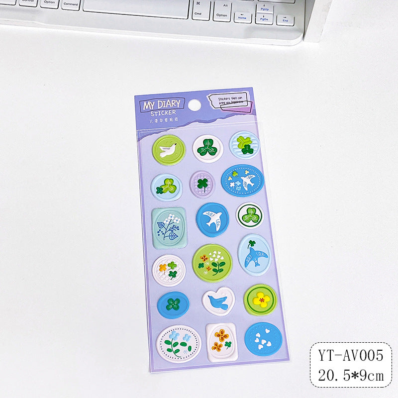 1 Pc Colourful Stickers