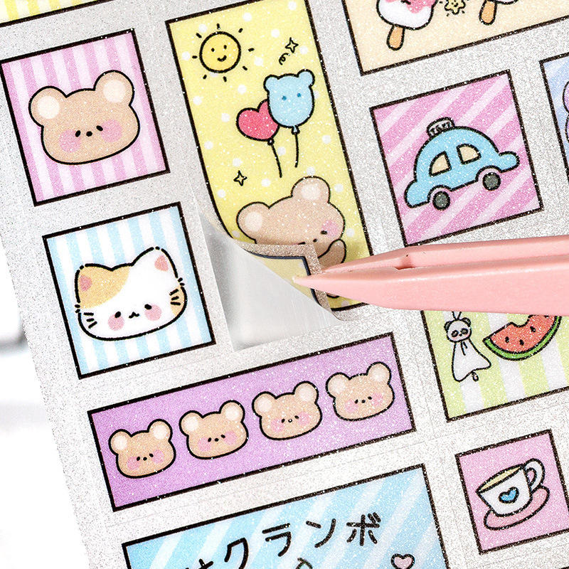 2 Sheets of Sweet Stickers