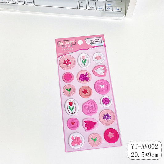 1 Pc Colourful Stickers