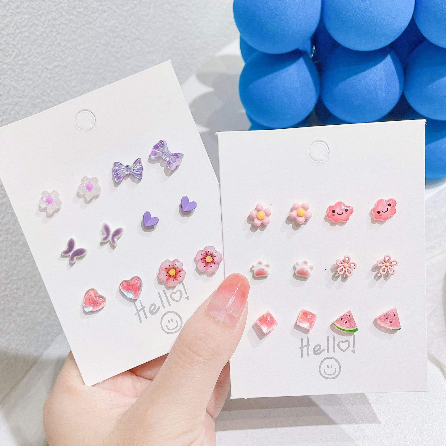 Jewelry | Cute Stud Earring Set