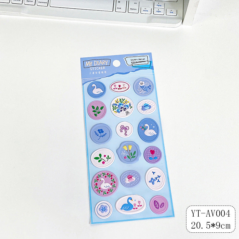 1 Pc Colourful Stickers