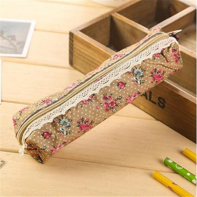 Vintage Floral Pouch