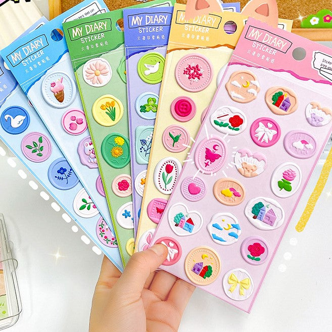 1 Pc Colourful Stickers