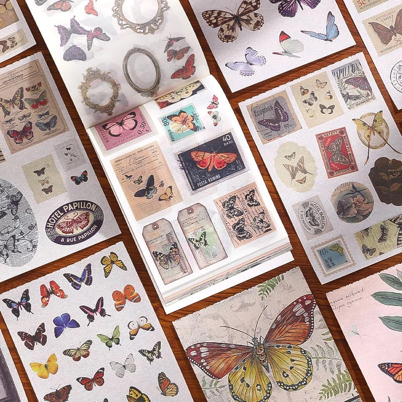 Butterfly & Flowers Sticker Book