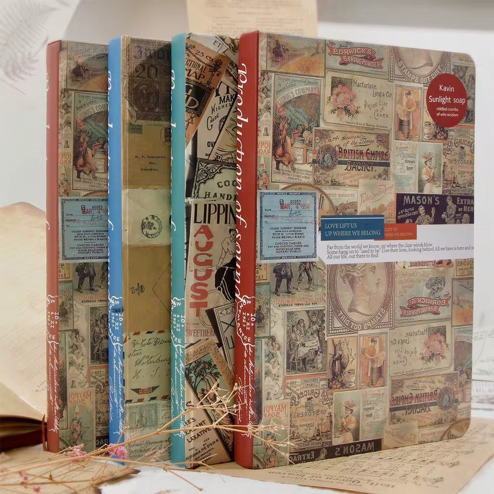 A5 Creative Retro Notebook