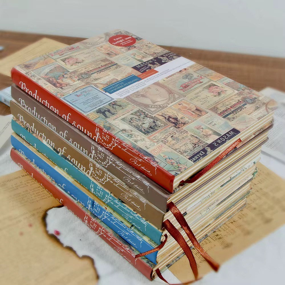 A5 Creative Retro Notebook