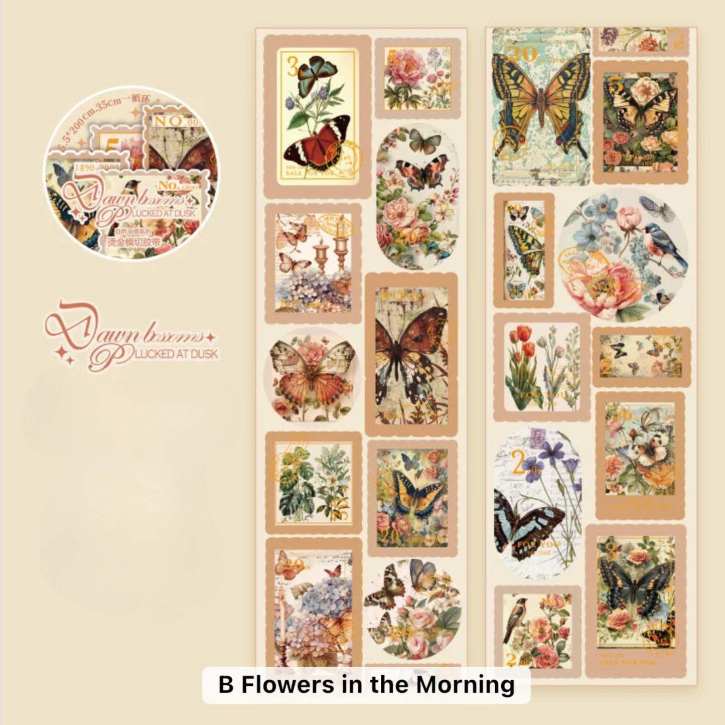 Nature Series Sticker Roll
