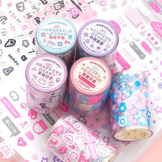 Stationery | Precut Sticker Tapes