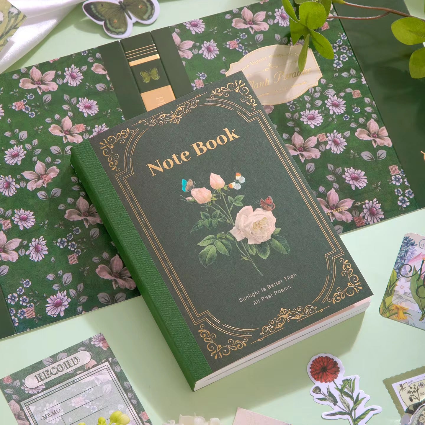 Coming Soon | Plants Paradise Notebook Set