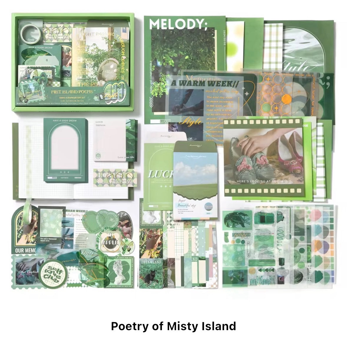 Coming Soon | Poetry of Misty Island Notebook Set