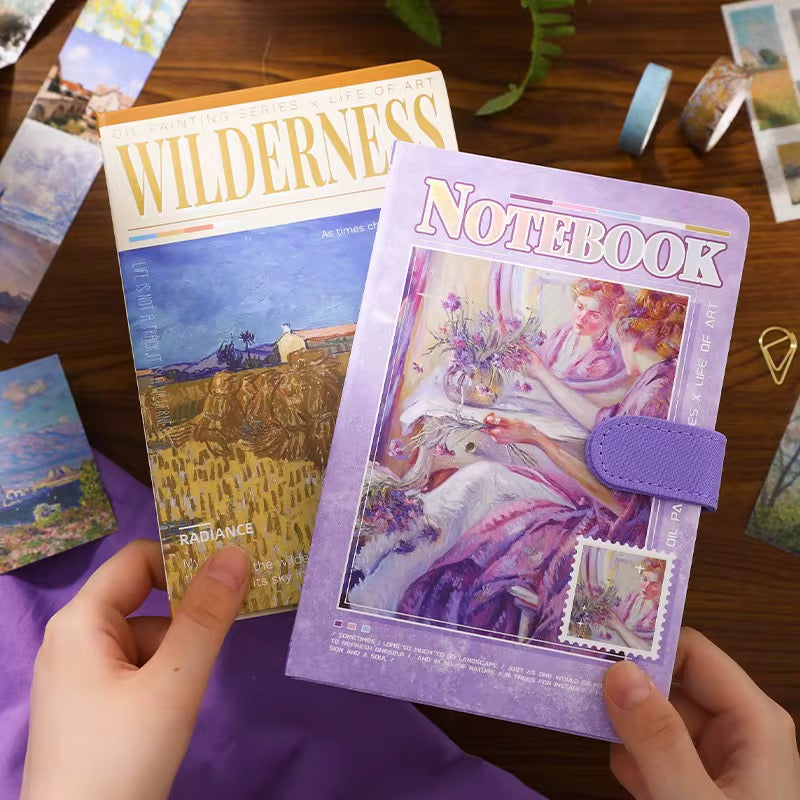 Coming Soon | Oil Painting Series Notebook Set