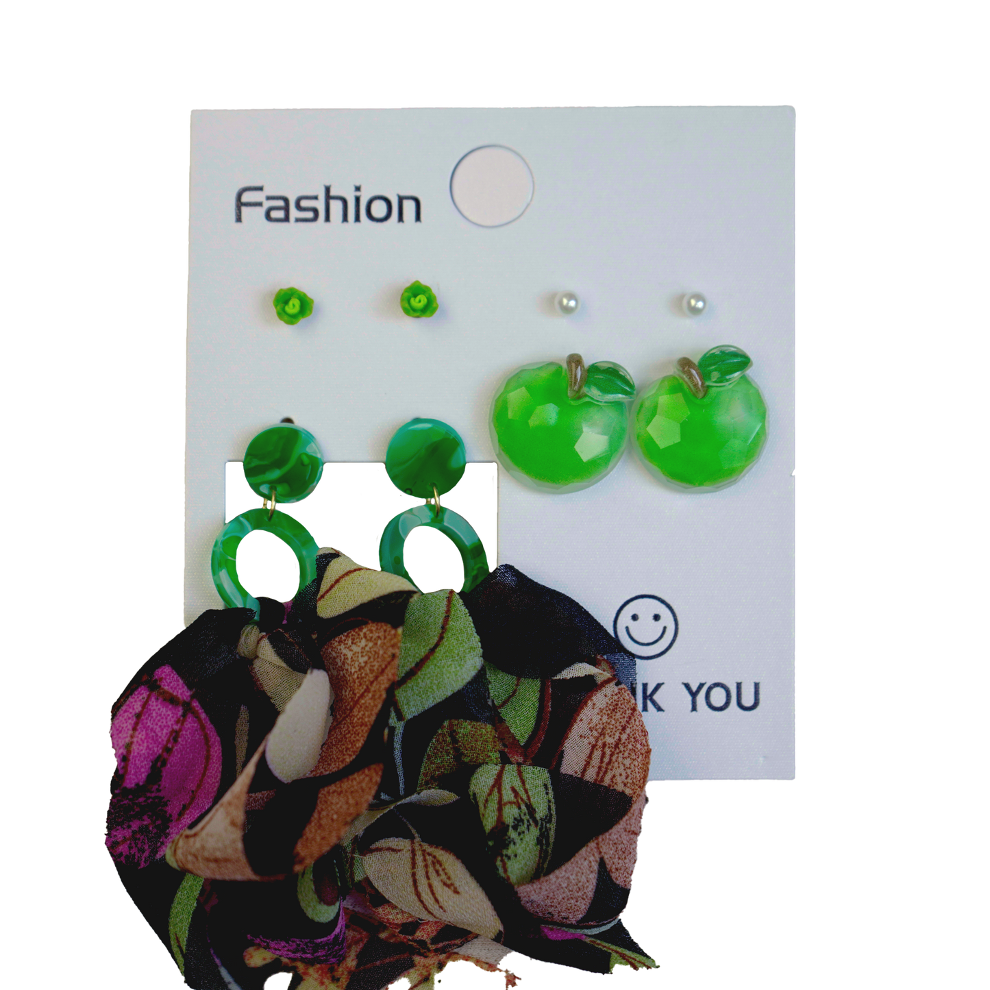 Jewelry | Fabric Handmade & Colourful Earring Set