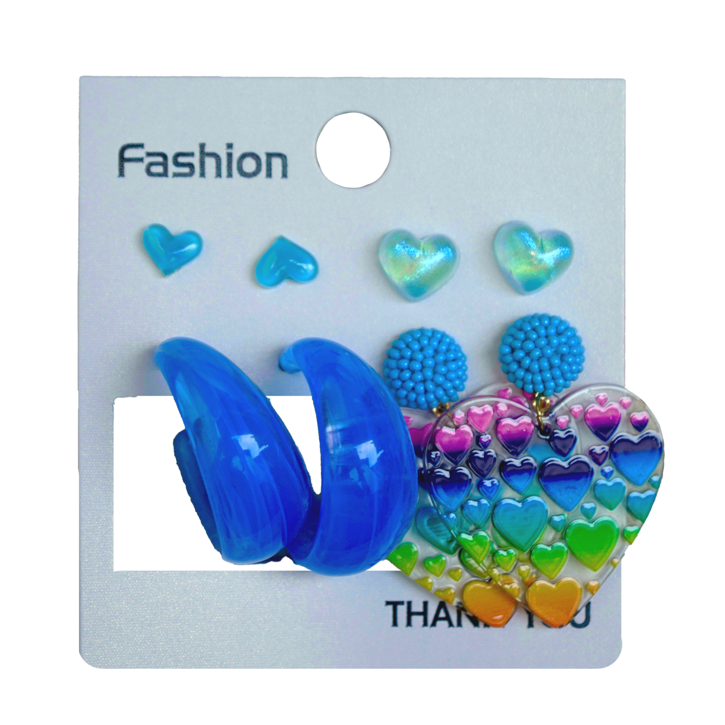 Jewelry | Fabric Handmade & Colourful Earring Set