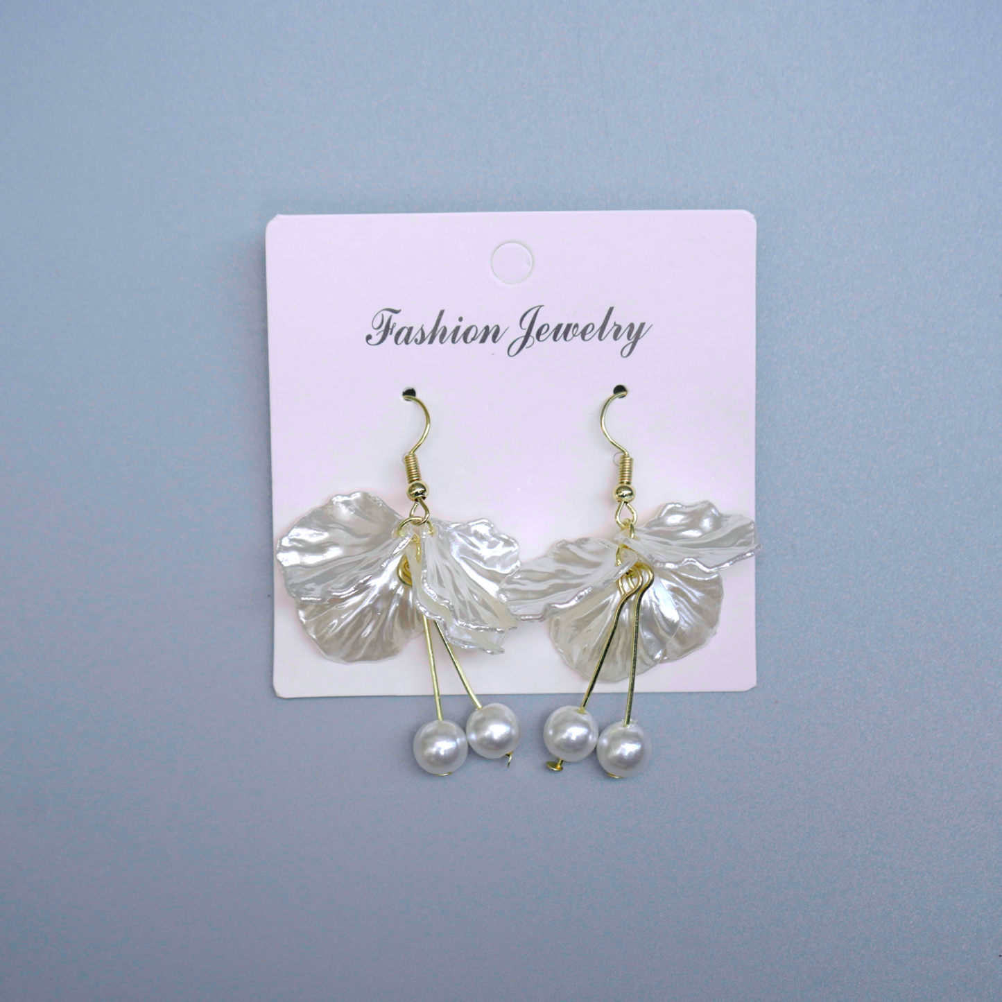 Jewelry | White Flower Earrings