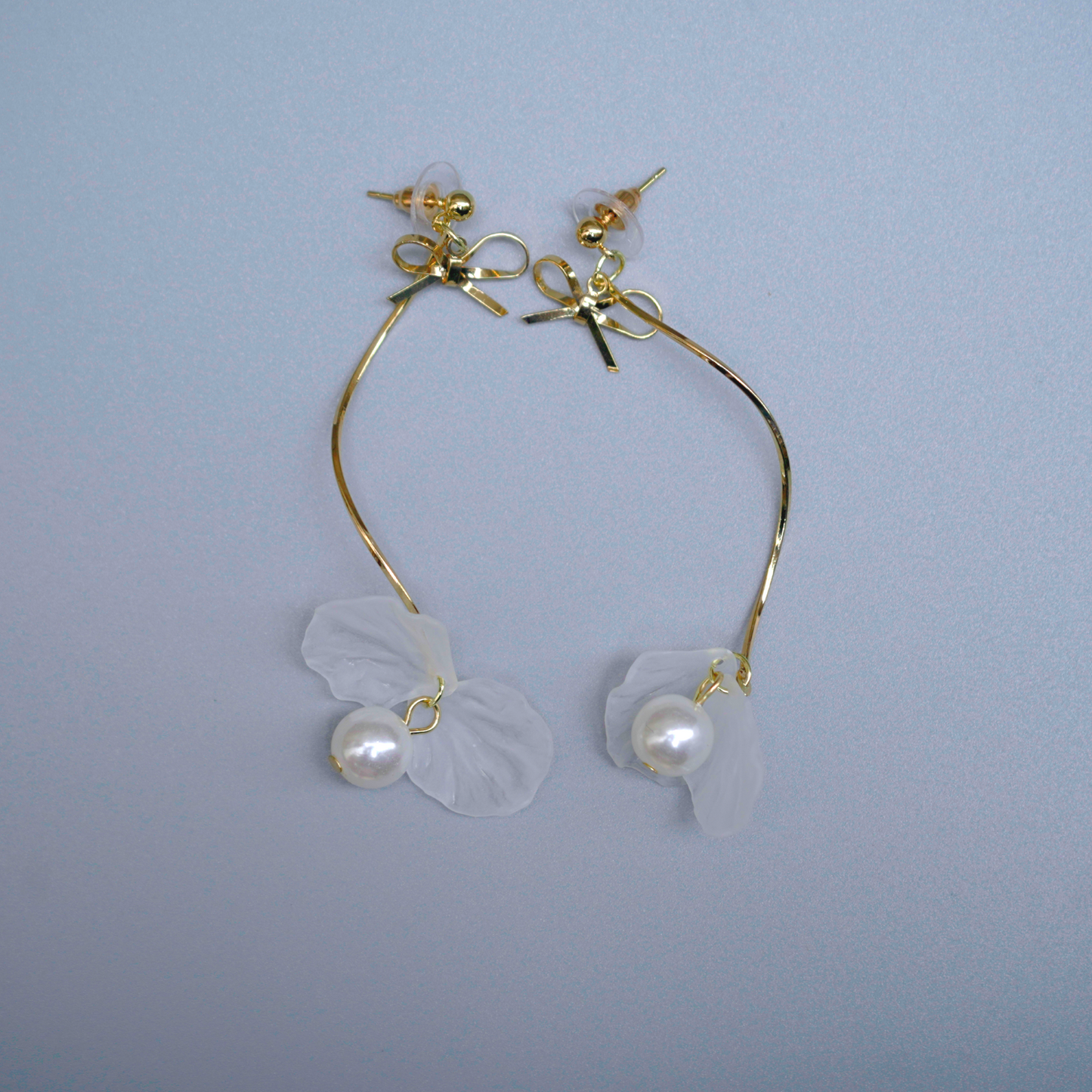 Jewelry | White Flower Earrings