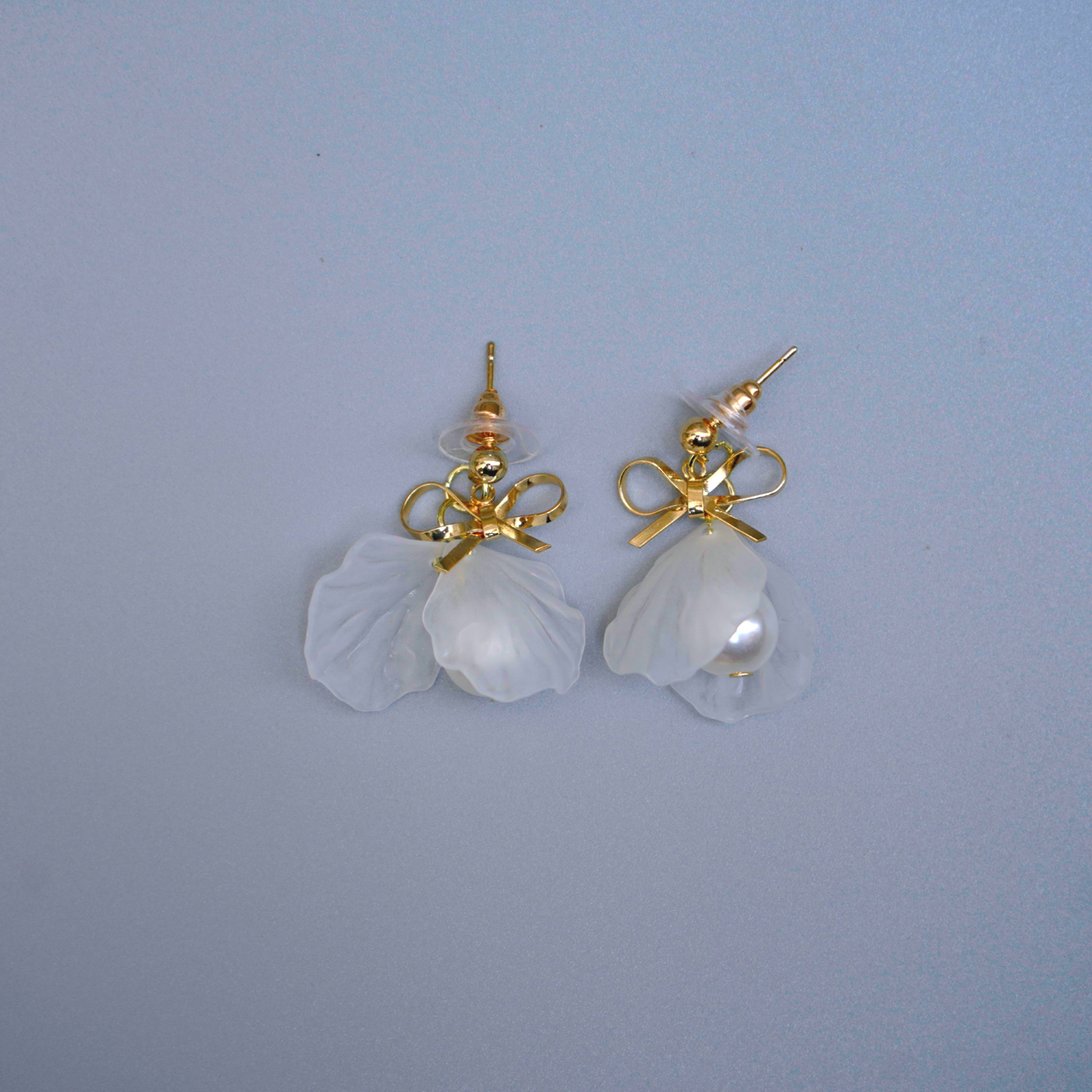 Jewelry | White Flower Earrings