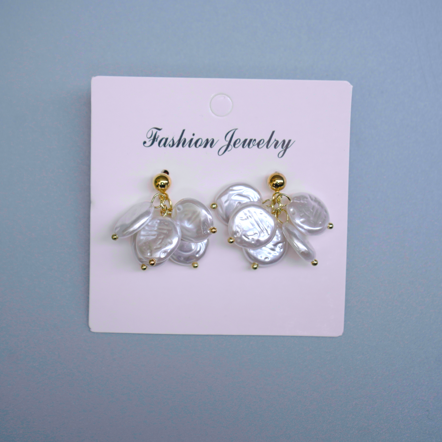 Jewelry | White Flower Earrings