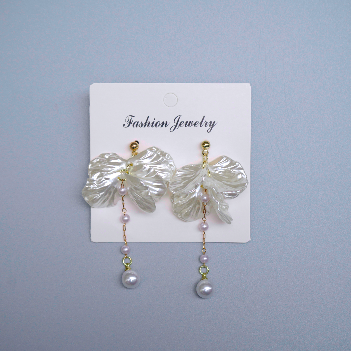 Jewelry | White Flower Earrings