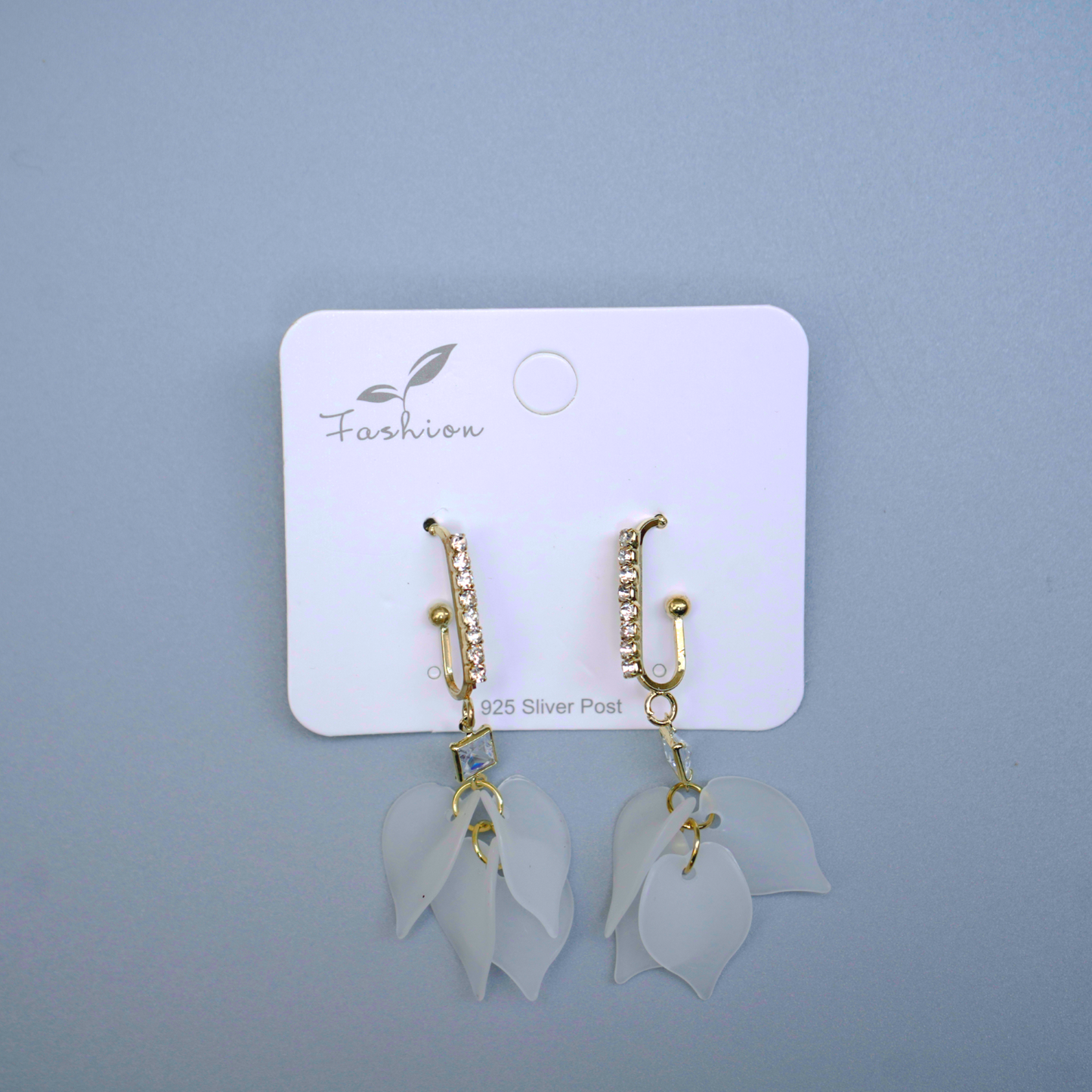 Jewelry | White Flower Earrings